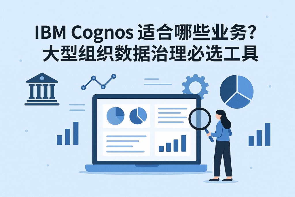 IBM Cognos适合哪些业务？大型组织数据治理必选工具。